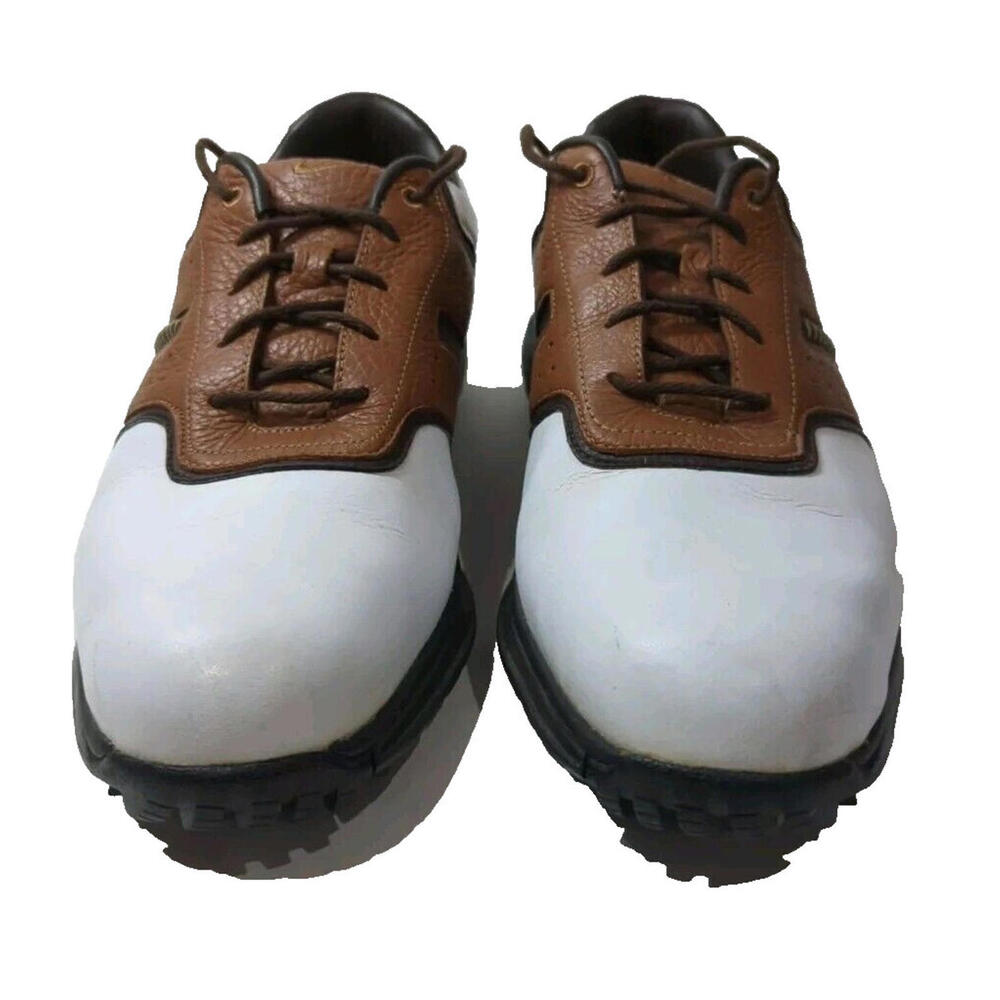 Nike Air Golf Shoes 418535-172 Brown/White Size 10